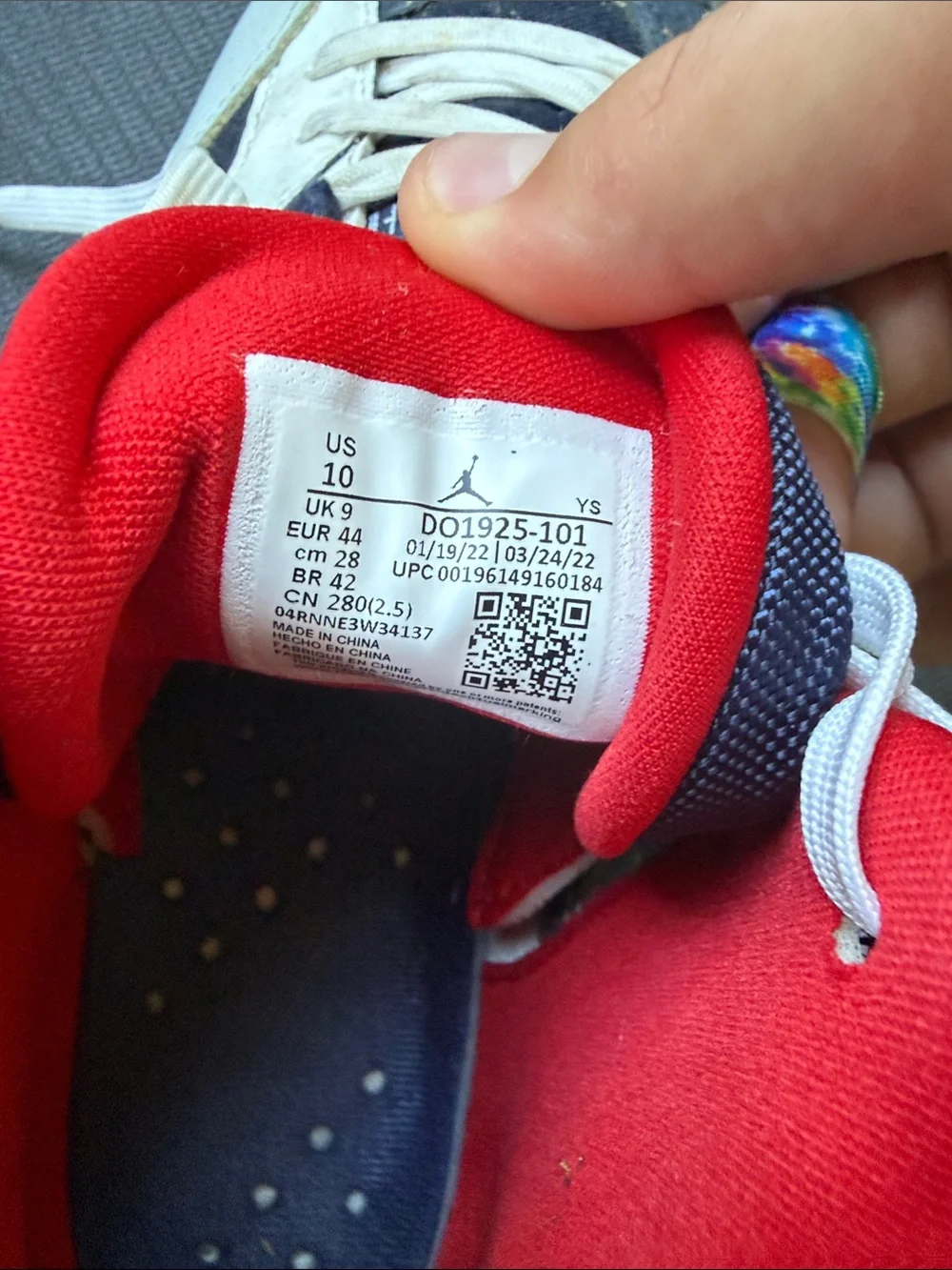 Jordan high top